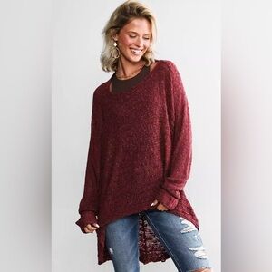 Daytrip Knit HiLow Boho Sweater